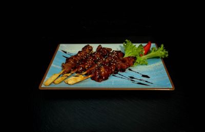 Chicken Teriyaki Spieße