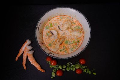 Tom Kha Garnelen