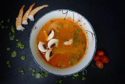 Tom Yum Garnelen